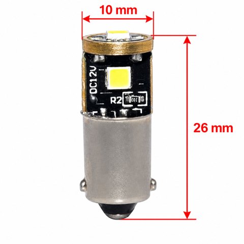 Ampoule LED T4W BA9S Royal (Jaune 3 000 K)