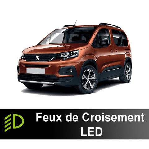 Sada LED potkávacích světel Peugeot Rifter 2018 až 2024