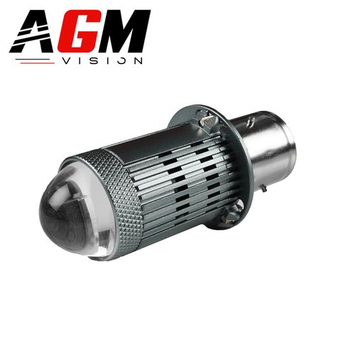 Ampoule LED BA21D OPTO ventilée avec loupe