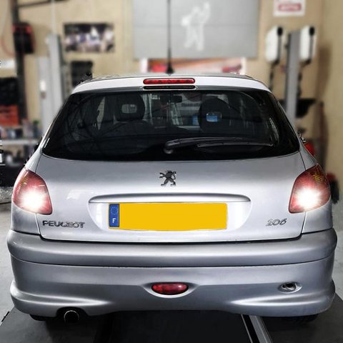 PACK LED Φώτα Όπισθεν Peugeot 206 από 1998 έως 2009