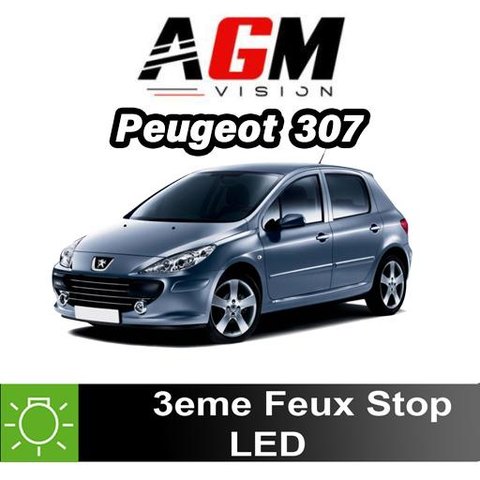 PACK LED 3. brzdové světlo Peugeot 307 od 2000 do 2009