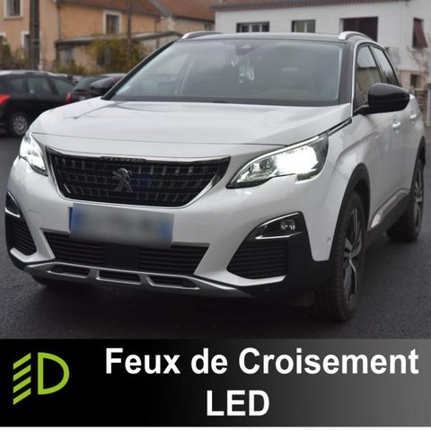 LED-PAKKE Nærlys Peugeot 3008 II fra 2016 til 2020