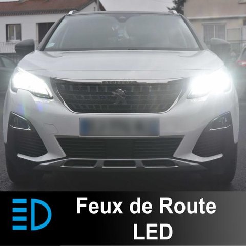 PAKKE LED Fjernlys Peugeot 3008 II fra 2016 til 2020