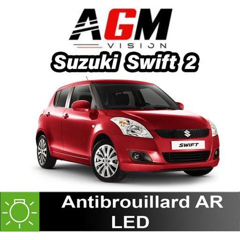 PACK LED Antibrouillard arrière Suzuki Swift 2 de 2004 à 2010