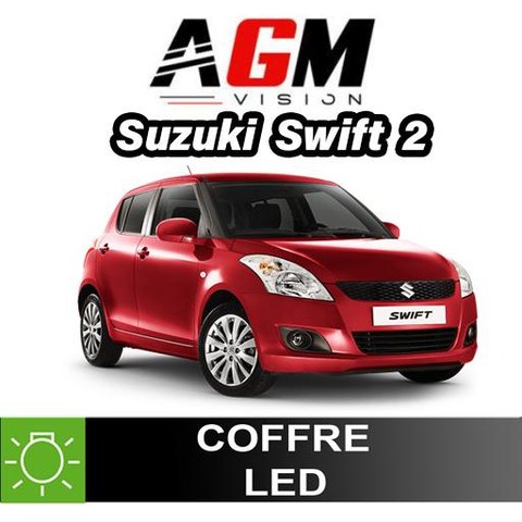 PACK LED Éclairage Coffre Suzuki Swift 2 de 2004 à 2010