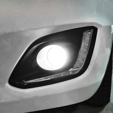 LED Forreste Tågelygter Foran Suzuki Swift 3 fra 2010 til 2017