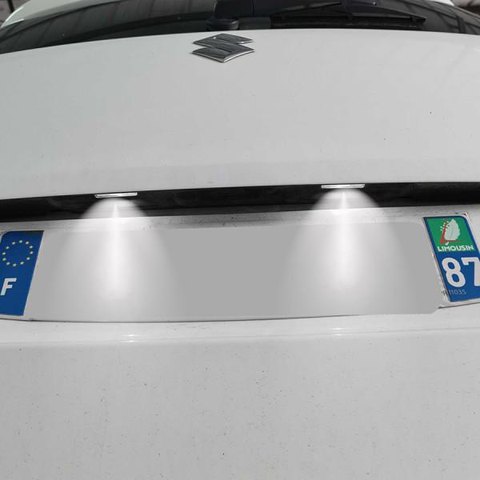 LED Nummerpladelys Suzuki Swift 3 fra 2010 til 2017