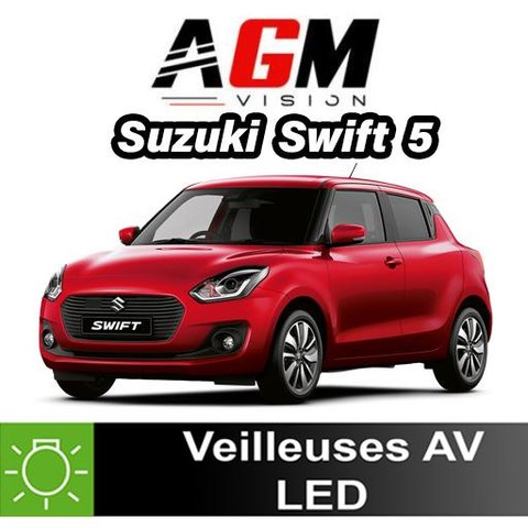 Σετ LED φώτων θέσης εμπρός για Suzuki Swift V (2017 à 2023)