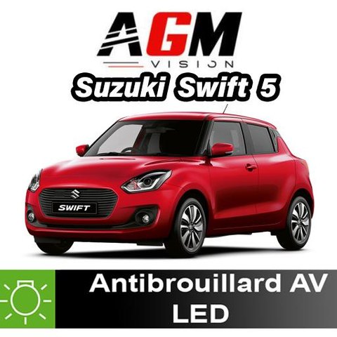 Σετ LED εμπρός προβολέων ομίχλης Suzuki Swift V (2017 à 2023)