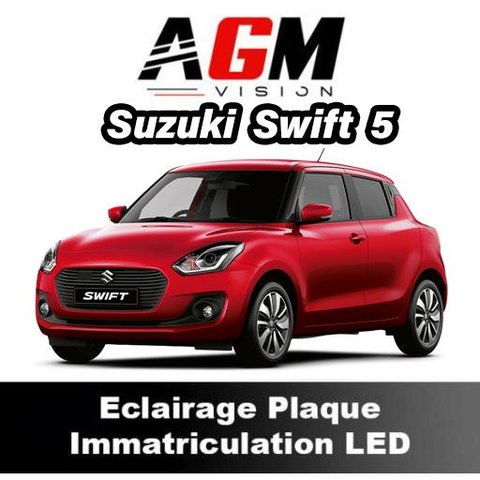 Σετ LED φωτισμού πινακίδας για Suzuki Swift V (2017 à 2023)