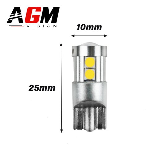 LED-pære W5W OPTIC PLUS - ORANGE - LASTBIL 24V