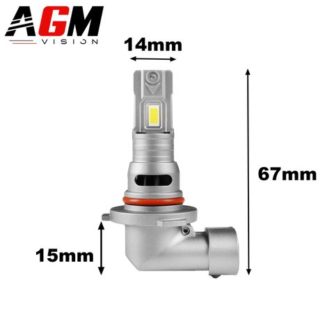 Kit ampoules LED HB3 GTS 1.1 EVO R70W - Ventilé - Blanc 6500K