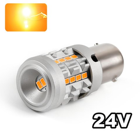 Ampoule LED PY21W-BAU15S ULTRA CLIGNO 24V