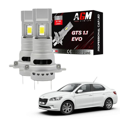 Kit feux de croisement LED PEUGEOT 301