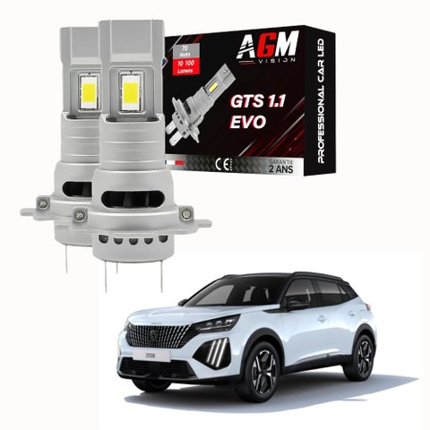 Zestaw LED świateł mijania Peugeot 5008 II