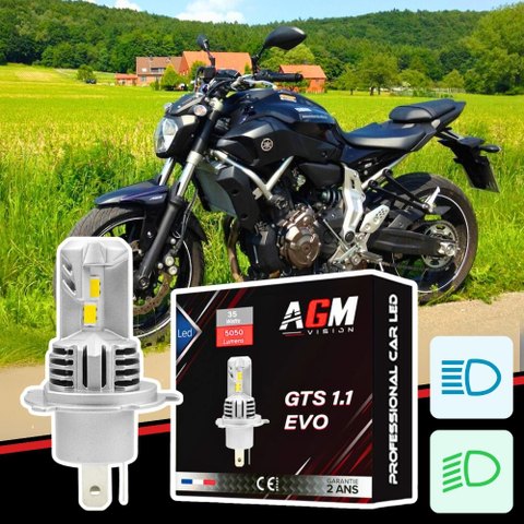 Ampoule feu de croisement / route LED Yamaha MT-07