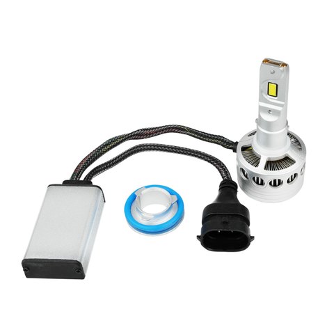 Kit becuri LED H11 Thallium 24V, Competiție, Ultra Puternic, 170 WATTS, 32 000 LUMENS