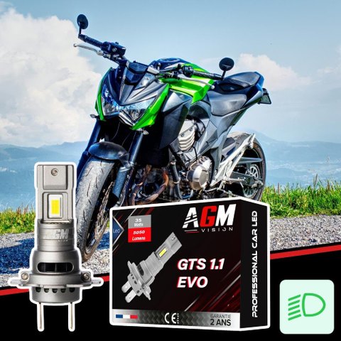 Bec LED pentru fază scurtă Kawasaki Z800