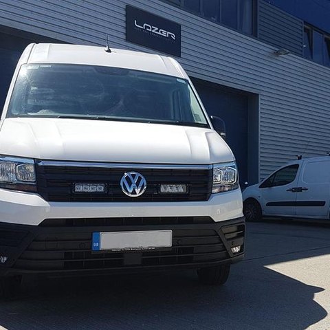 Integrert LED-sett Grill / Kjølergrill VW Crafter 2017-2025