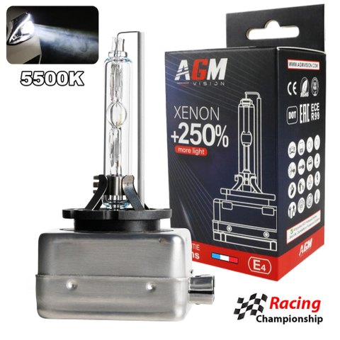 Xenon-Lampe D1S 5500K - Optimum White +250%