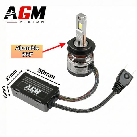 Kit ampoules LED H7 Millenium 3 Ultra Can-bus -V2