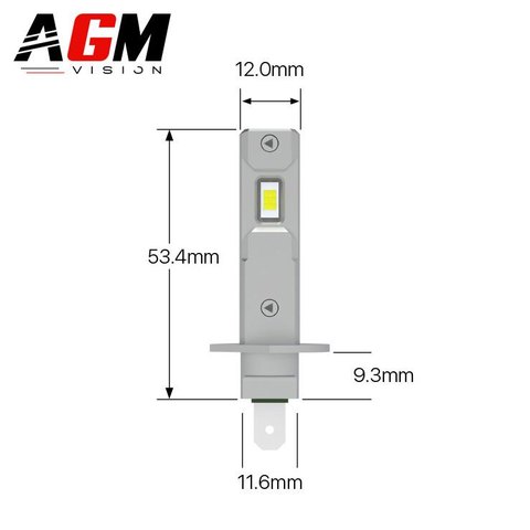 LED-polttimosarja H1 LP1 - 24 volttia - Valkoinen 6500K