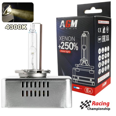 Bombilla Xenón D5S 4300K - Óptimo +250%