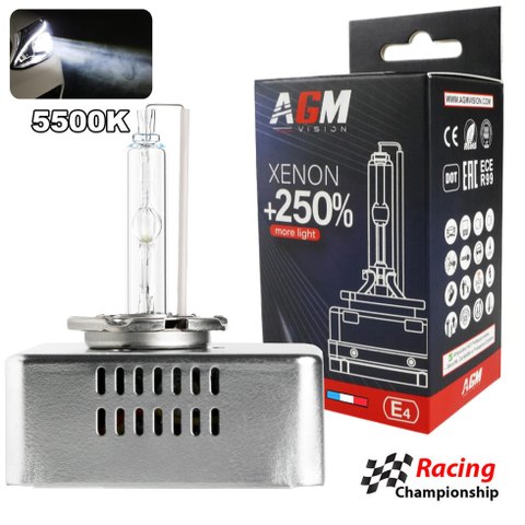Xenonová žárovka D5S 5500K - Optimum White +250%