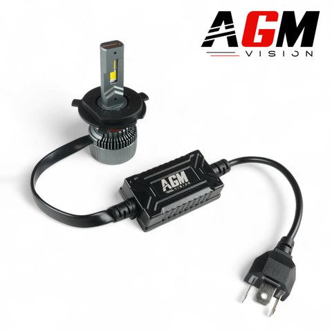 Kit ampoules LED H4 Titanium XS blanc chaud 4300 K
