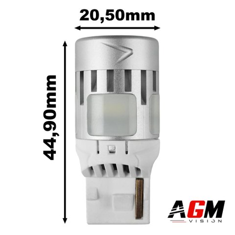 LED žárovka T20-W21W Phantom bílá - Denní svícení