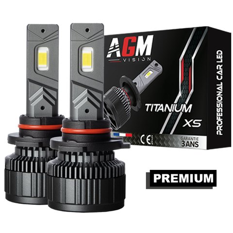 Kit ampoules H10 LED Titanium XS - V2