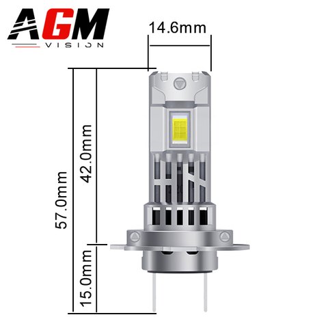 Kit LED-lampor H7 GT 24 Volt - ventilerad