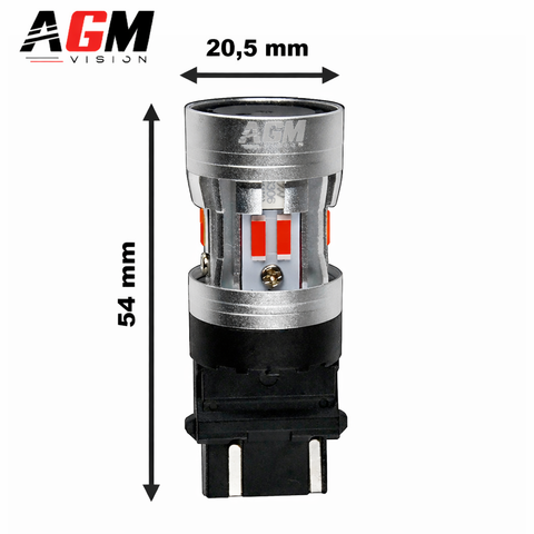 Ampoule LED P27/7W Vortek Max (Rouge/Rouge)