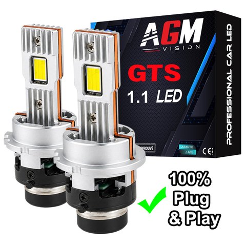 Kit d’ampoules LED D2S GTS 1.1