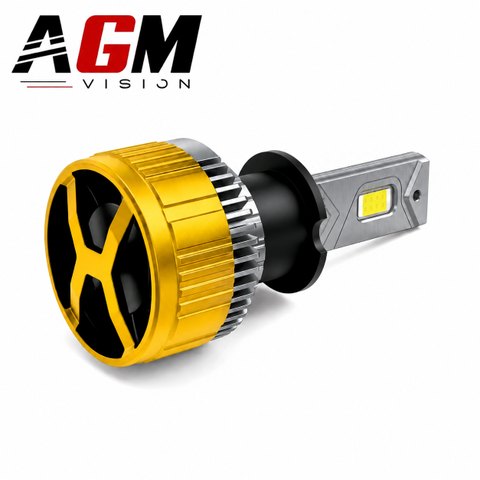 Kit bombillas LED H3 Titanium XS V2 - amarillo 3000K