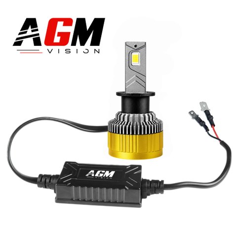 Kit bombillas LED H3 Titanium XS V2 - amarillo 3000K