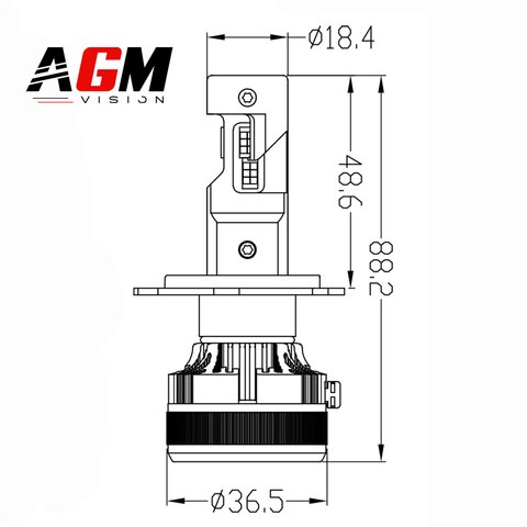 Ampoule LED H4 MILLENIUM 3 - V3