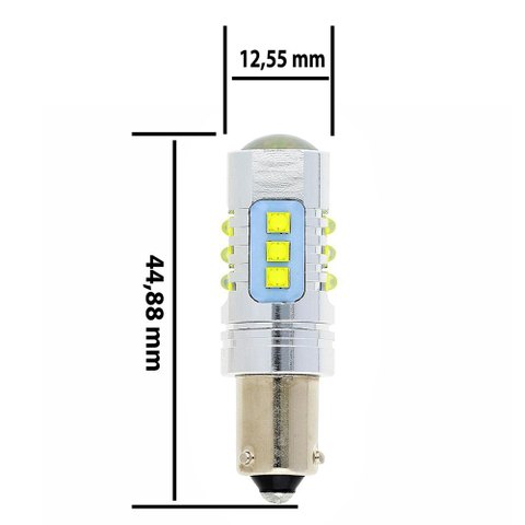 Ampoule LED H6W-BAX9S ULTRA (Blanc)