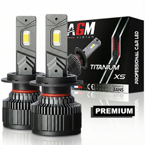 Kit ampoules H7 LED Titanium XS - V2