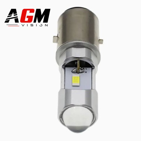 Ampoule LED S2 BA20D Dual Tech spécifique AC-DC - Blanc 6000K