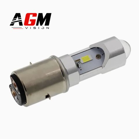 Ampoule LED S2 BA20D Dual Tech spécifique AC-DC - Blanc 6000K