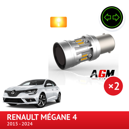 LED-etu vilkkuvalopaketti edessä Renault Megane 4 2016 à 2023 LED-etu vilkkuvalopaketti edessä Renault Megane 4 2016 à 2023