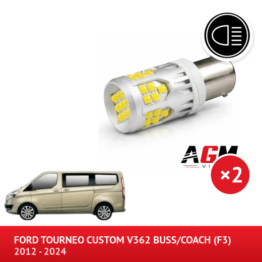 Pachet lumini LED de marșarier Ford Transit Custom din 2017 până în 2023 Pachet lumini LED de marșarier Ford Transit Custom din 2017 până în 2023