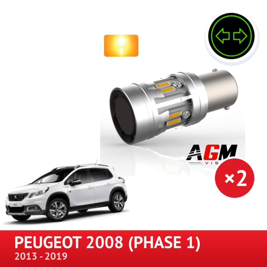 PACK LED Πίσω φλας Peugeot 2008 2013 έως 2019 PACK LED Πίσω φλας Peugeot 2008 2013 έως 2019
