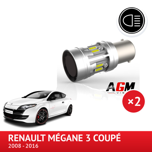 PACK LED Baklygter Renault Megane 3 fra 2008 til 2016