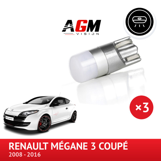 PACK LED Plafonier spate Renault Megane 3 din 2008 până în 2016