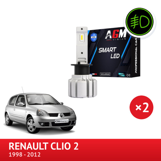 PACHET LED Proiectoare de ceață față Renault Clio 2 (Până la 2001/05) PACHET LED Proiectoare de ceață față Renault Clio 2 (Până la 2001/05)