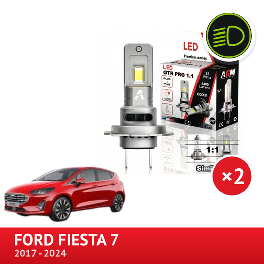 Sada LED potkávacích světel Ford Fiesta 7 / MkVII