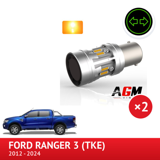 Zestaw LED P21W Kierunkowskaz przedni FORD Ranger 3 (TKE) Zestaw LED P21W Kierunkowskaz przedni FORD Ranger 3 (TKE)