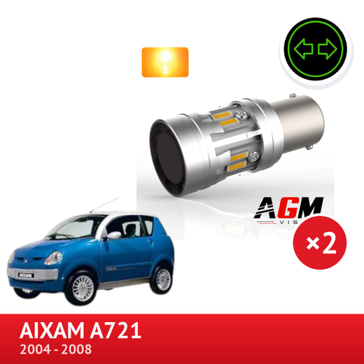 LED-kit PY21W Främre blinkers AIXAM A721